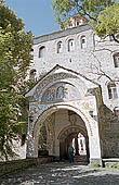 Rila Monastery, external stone walls 